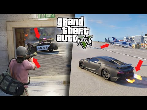 I Heisted a Bank and Hot Pursued Hundreds of Cops in GTA 5! (Mod)
