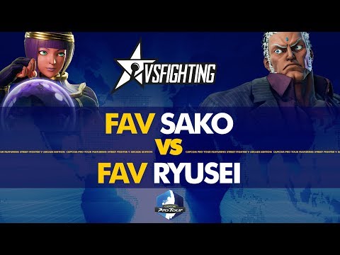 FAV sako (Menat) VS FAV Ryusei (Urien) - VSFighting Loser's Top 12 - CPT 2019