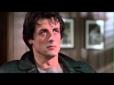 Rocky (1976): Rocky accepts the fight with Apollo Creed