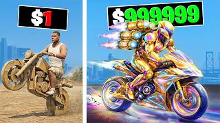 $1 to $1,000,000,000 SUPER BIKE in GTA 5