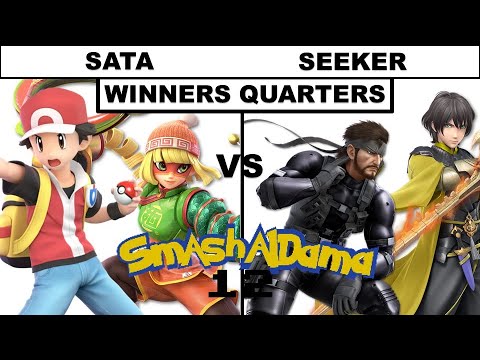 SmashAldama 12 - Sata (Min Min, PK Trainer) vs Seeker (Snake, Byleth) - Winners Quarters