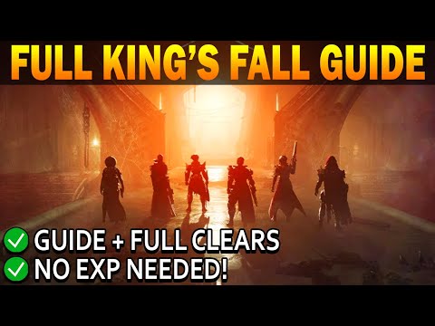 COMPLETE BEGINNER'S GUIDE: Destiny 2 Kings Fall Raid! (All Encounters & Callouts)