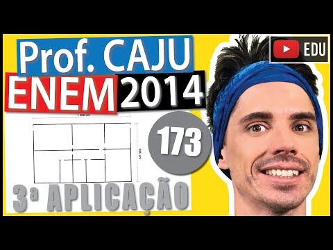 [ENEM 2014 3Ap] 173 📓 ESCALA Na figura, estão indicadas as medidas reais da largura e do comprimento