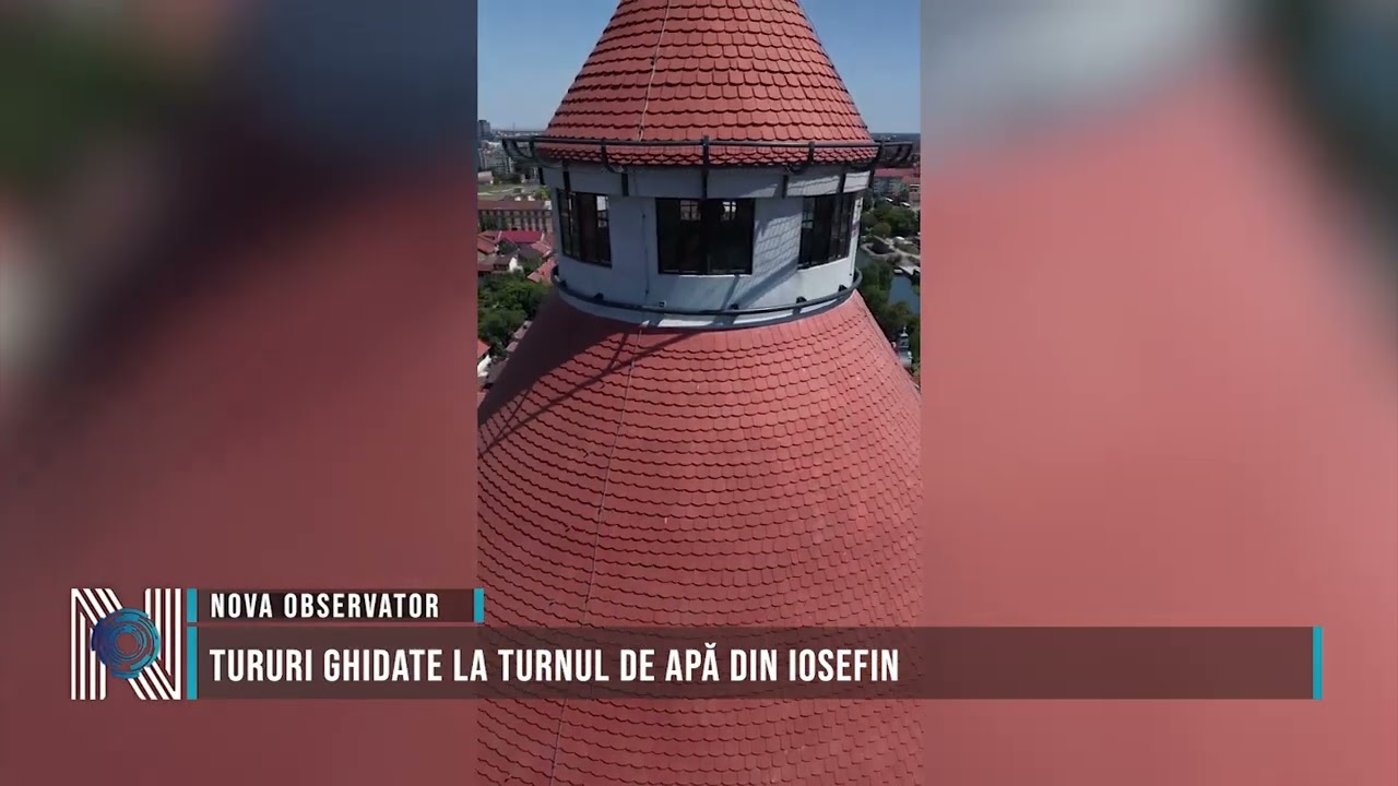 Tururi ghidate la Turnul de apă din Iosefin