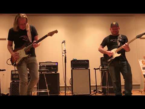 Matt schofield  &Josh smith guitar clinic @Ginza Yamano music
