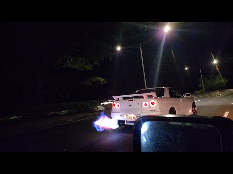 R34 GTT Gets a TOMEI Ti Exhaust