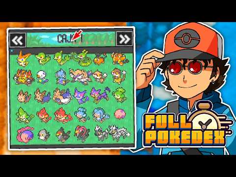 How FAST can I COMPLETE THE POKÉDEX in POKÉMON BLACK and WHITE?