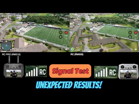 DJI RC Vs DJI RC Pro - Light Urban Area