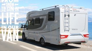 LifeinourVan From Snow to Sun (a video dash cam journey)