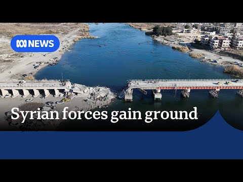 Syrian government advances against Kurdish forces despite ceasefire | ABC NEWS
