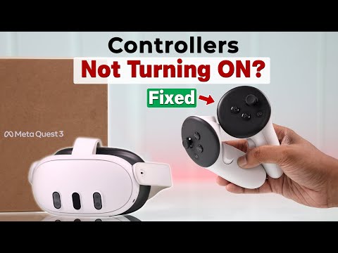 How To Fix Meta Quest 3 Controller Not Turning ON!