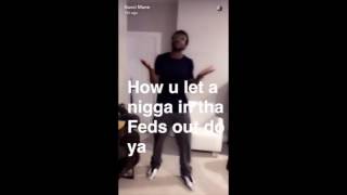 Gucci Mane Does Sit Ups And Push Ups At Morning Fitness Class