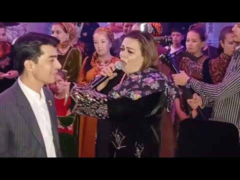 Merdan Kakageldiýew & Gunça Orazgulyyewa. Toý aýdymy Gunça
