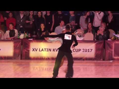Latin Kvartal Cup 2017 World Open Latin 1/4 Jive Jan Janzen - Vitalina Bunina