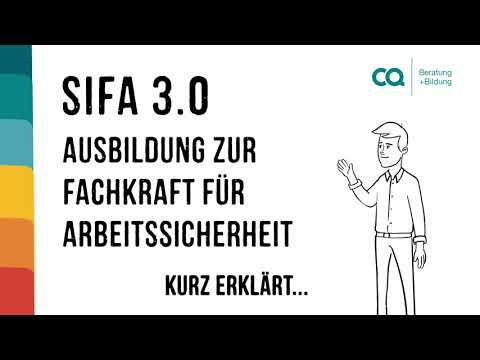Ausbildung zur Fachkraft für Arbeitssicherheit Sifa 3.0