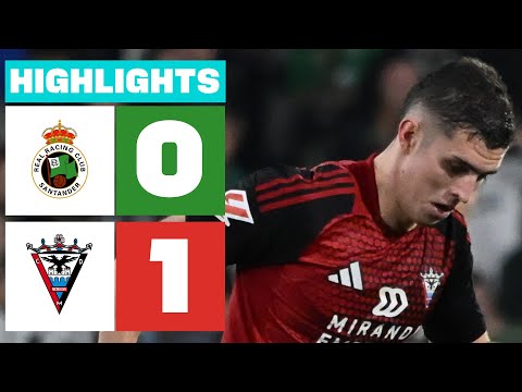 R. RACING CLUB 0 - 1 CD MIRANDÉS I RESUMEN LALIGA HYPERMOTION