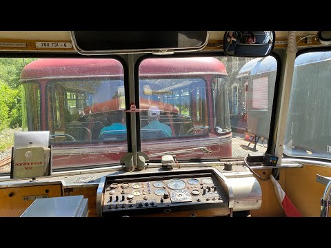 Mitfahrt im Schienenbus der Rodachtalbahn am 4.6.23