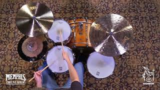 Video thumbnail for Meinl 18" Byzance Jazz Medium Thin Crash Cymbal - 1304g (B18JMTC-1062118H) by Memphis Drum Shop