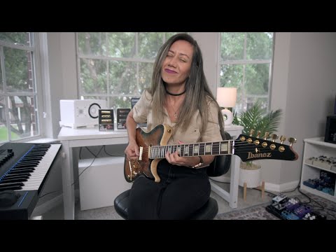 Ibanez Lari Basilio LB1 VL Signature - Violet image 12