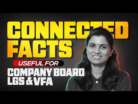 Connected Facts | Useful for Company Board LGS & VFA | Xylem PSC