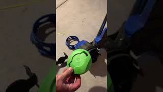 Kobalt battery powered trimmer head change to aftermarket trimmer head