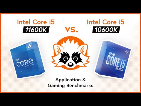 Intel Core i5 11600K vs. i5 10600K - How much better are the new Rocket Lake CPUs?