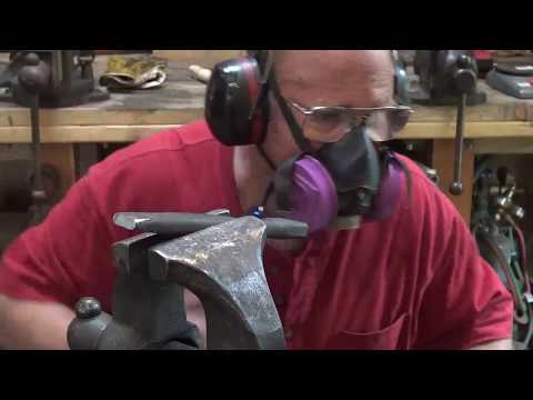 Hammer eye punch and drift, part 2, forging the drift