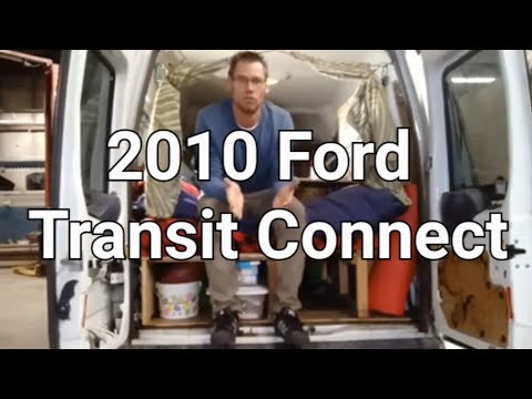 2010 Ford Transit Connect camper van walkthrough - Sofie