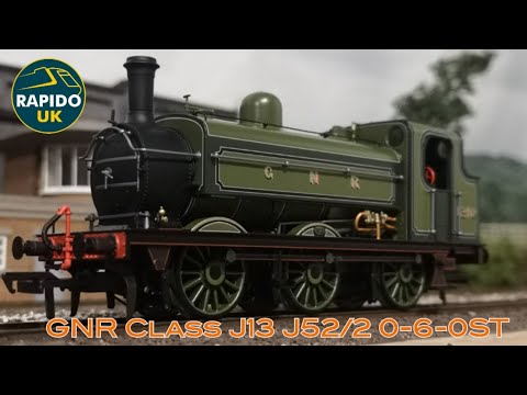 Rapido Trains GNR Class J13/ LNER J52/2 0-6-0ST | Review and Running