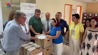 ΣΤΙΣ ΔΟΜΕΣ ΨΥΧΙΚΗΣ ΥΓΕΙΑΣ ΤΗΣ ΛΑΡΙΣΑΣ Ο ΠΕΡΙΦΕΡΕΙΑΡΧΗΣ ΘΕΣΣΑΛΙΑΣ ΔΗΜΗΤΡΗΣ ΚΟΥΡΕΤΑΣ 25 06 2026