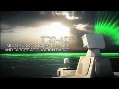 Cassidian TRS-4D Naval Radar - German Navy F125 class Frigates
