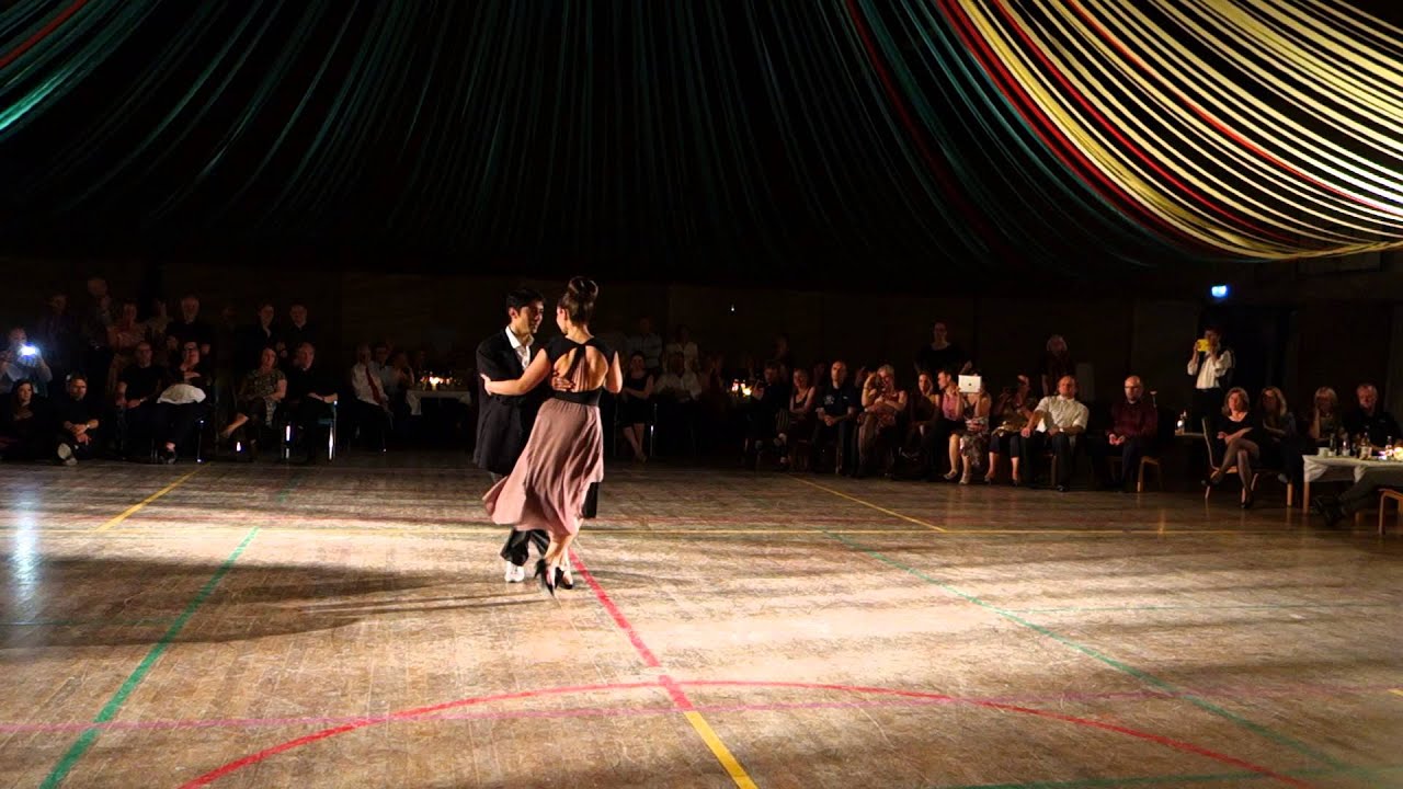 Anna Sol & Aldo Velásquez, milonga, El Temblor, Juan d'Arienzo , Sönderborg, April 2014
