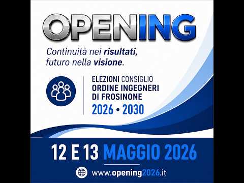 Anteprima del secondo video OPEN ING