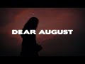 PJ Harding & Noah Cyrus - Dear August (Lyrics)