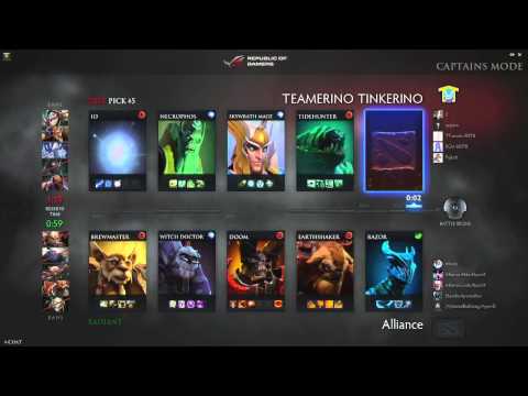 ASUS ROG Dreamleague S2 Team Tinker vs. Alliance Game 1