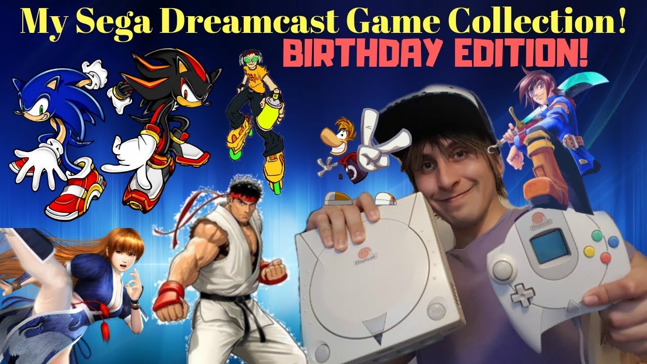 My Sega Dreamcast Game Collection! 2018 (Birthday Edition)