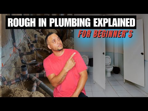 HOW TO ROUGH IN PLUMBING UNDER SLAB FOR A BATHROOM {BEGINNER'S} *2024
