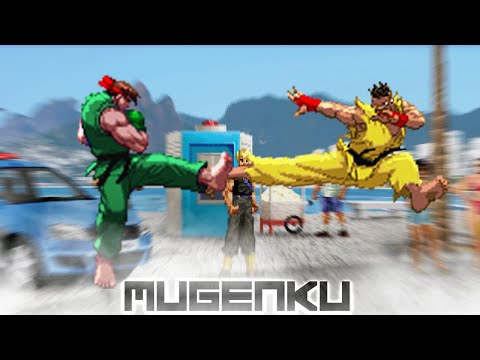 Carlos Emmanuel Ryu vs Sean Matsuda. Street Fighter MUGEN