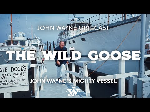 Exploring the Wild Goose! A tour of John Wayne's mighty vessel!!!