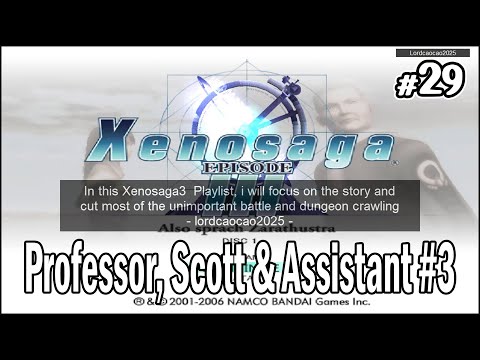 Xenosaga Episode 3 #29 Chapter 6 : Professor, Assistant Scott & Assistant #3