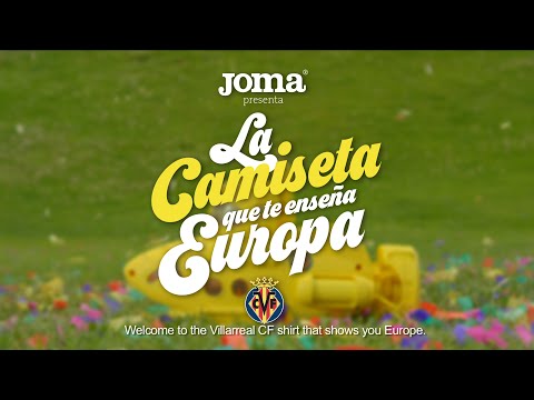 Joma, Villarreal CF: The Villarreal CF shirt that shows you Europe.
