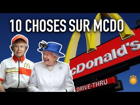 10 CHOSES QUE VOUS NE SAVIEZ PAS SUR McDonald's | 5 Min De Pause Video