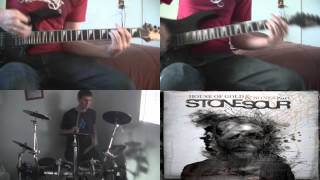 A Rumor of Skin by Stone Sour Dual Guitar and Drum Cover