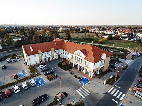 Stare Babice z lotu ptaka