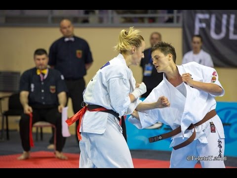 Szabó Zsófia Highlights - European Karate Championship 2016