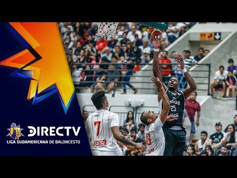 Eric Dawson (19 PTS / 11 REB) vs Franca - DIRECTV Liga Sudamericana 2018