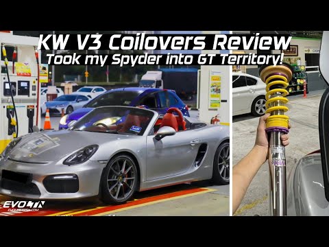 KW V3 Coilover Suspension Upgrade for my Porsche Boxster Spyder - Is it worth it? | EvoMalaysia.com
