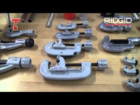 Overview of RIDGID's range of pipecutters - www.toolstop.co.uk