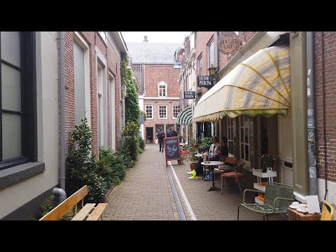 Morning Walk in Zwolle 🌥️ | Overijssel | The Netherlands 4K⁶⁰