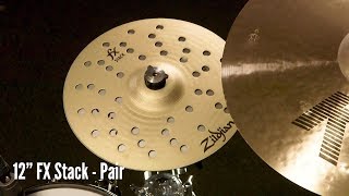 Video thumbnail for Zildjian Sound Lab: 12" FX Stack | Pair & HiHat (Played on Kit) by Avedis Zildjian Company